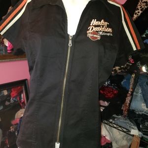 Harley davidson womens garage shirt